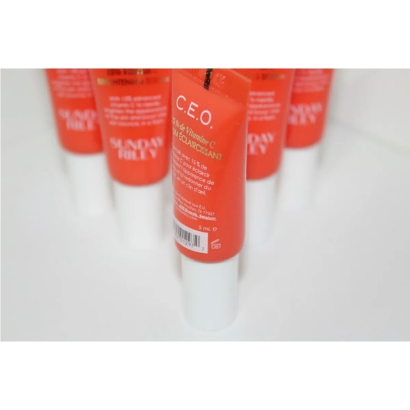 $85 Value! 6X Sunday Riley CEO Brightening Serum 15%.17 Oz x 6 = 1 Oz total!!